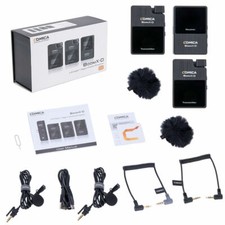 Comica BoomX-D D2 2.4G Wireless Microphone System for Smartphone Camera DSLR