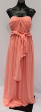 Birdy Grey Womens Plus Grace Sleeveless Convertible Dress BE5 Coral Pink Size 2X