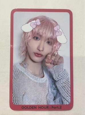 ATEEZ SEONGHWA GOLDEN HOUR Part.2 Photocard PC Photo card