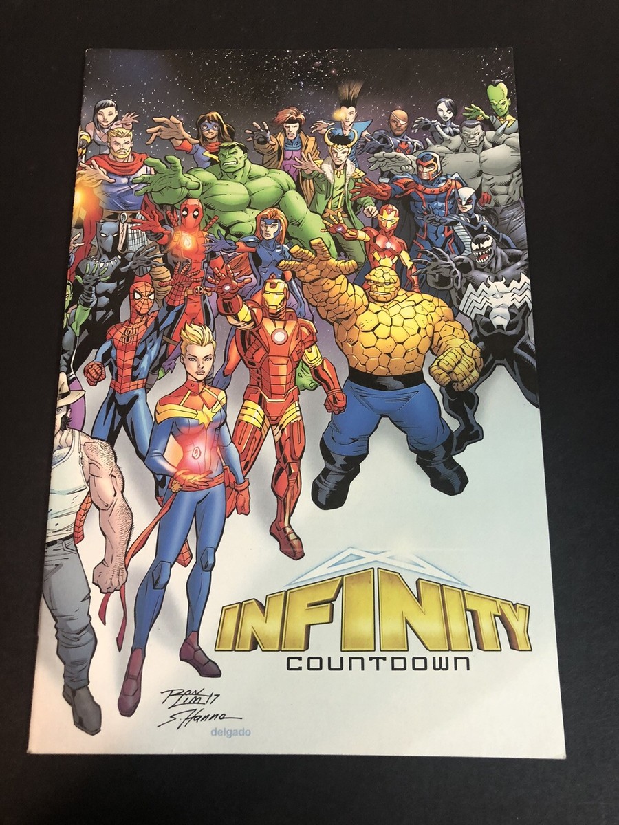 Infinity Countdown # 1 Ron Lim Wrap Around Variant 2018 Marvel
