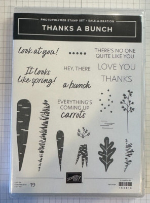 Stampin'Up! Thanks a Bunch Photopolymer stamp set | eBay