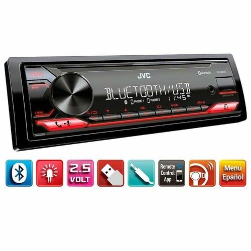 JVC KD-X250BT Sintolettore Digital Media Mechaless | Autoradio 1 Din E - Foto 7