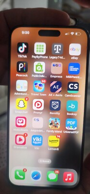 Apple iPhone 15 Pro Max - 256 GB - Blue (T-Mobile) with Tiktok included