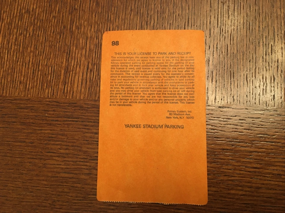David Wells JUEGO PERFECTO 4 talones de boletos de temporada, Beanie Babies, boleto de estacionamiento Foto 4 de 4