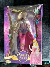 DISNEY PRINCESS Brass Key Keepsakes Porcelain Doll SLEEPING BEAUTY NEW