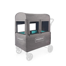 WONDERFOLD Stroller Wagon Wind Cover Made of Premium Breathable Cationic Fabric