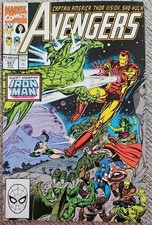 Cover of The Avengers #327