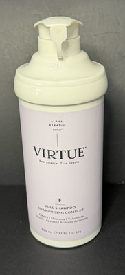 Virtue Full Shampoo 17oz Volumizing Thickening Hair Care Alpha Keratin_NEW
