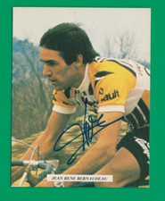 CYCLISME carte cycliste JEAN RENE BERNAUDEAU équipe RENAULT GITANE 1978 Signée