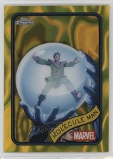2025 Topps Chrome Marvel Comics Yellow Lava Refractor Molecule Man #21