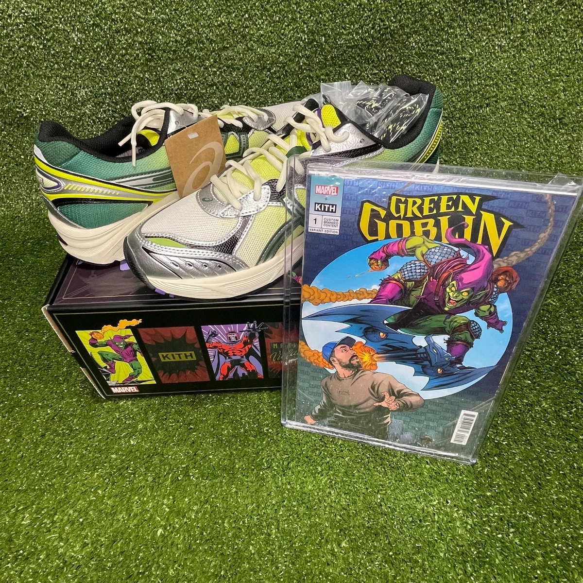 Kith x Marvel x ASICS GT 2160 Green Goblin - огромный выбор по