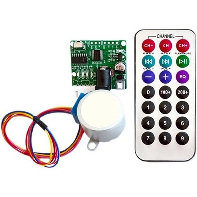 28BYJ48 Compatible Infrared Remote Stepper Motor Driver Board Five Wire Control