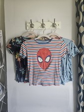 Boys Lot Summer Pajamas 14 Gap Old Navy Cotton Spider Man Beach