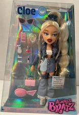 Bratz Alwayz Cloe Fashion Doll Includes 10 Accessories and Poster - New