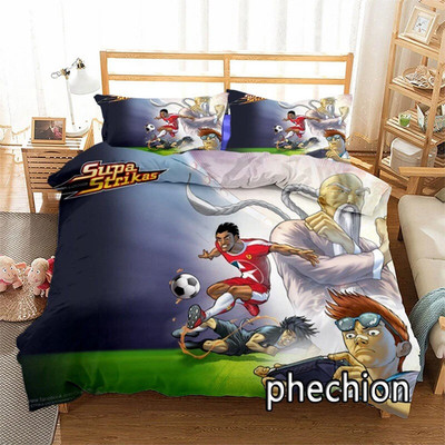 Kinderanimation Supa Strikas Bettwäsche Set 12. Name hinzufügbar Bettdeckenbezug