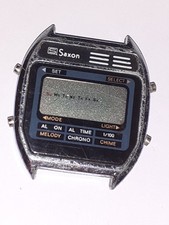 Vintage Watch, SAXON Quartz LCD (NO STRAP)