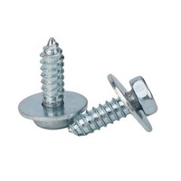 5Set Auto TüR Lautsprecher Abdeckung ÖSe Schraube Mutter Clip Green&Silver FüR