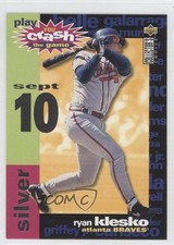 1995 Collector's Choice You Crash the Game Silver Ryan Klesko (September 10) w2u