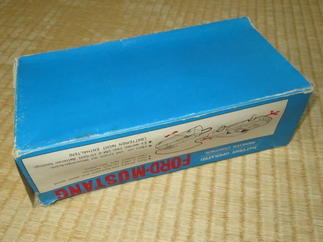Extremely rare 1960s Korean made Bandai Ford Mustang 7654 Extremely rare 1960s Korean made Bandai Ford Mustang 7654