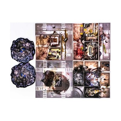 CMON Boardgame Zombicide - Toxic City Mall - Map Tiles Only! NM