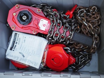 COFFING LSB-B  MANUAL LEVER HOIST 6 TON 20' LIFT  LSB-12000B