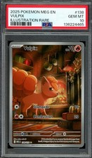 Pokemon TCG Mega Evolution #138 Vulpix Illustration Rare PSA 10 GEM MT