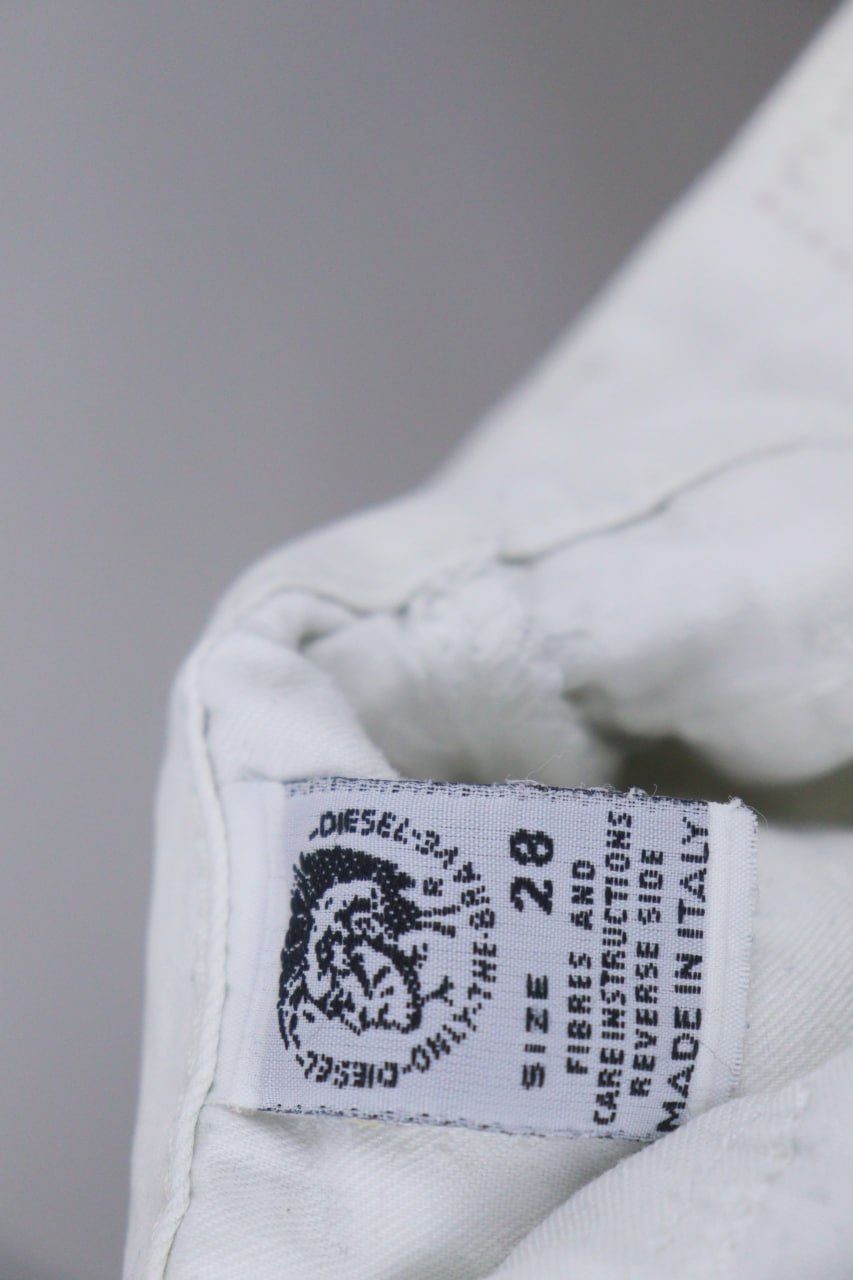 DIESEL Denim White Regular Straight Basic Jeans S… - image 15