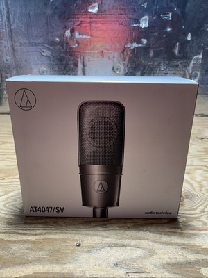 Audio Technica AT4047/SV Cardioid Condenser Side-Address BRAND NEW