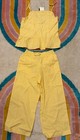 Polo Ralph Lauren Girls 2pc Yellow/White Gingham Sleeveless Top Pants 8 — photo 1