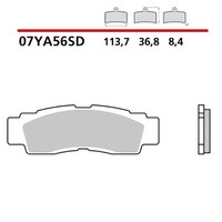 Brembo Vordere BREMSBELAGE-KIT FUR Yamaha YXZ EPS Se/Ss 17-19-COD. 07YA56SD