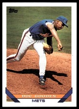 Dwight Gooden 1993 Topps #640 New York Mets MLB READ FREE SHIPPING AutographDen