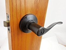 Kwikset Balboa Keyed Entry Lever SmartKey Venetian Bronze 405BL11PSMARTKEY 96b