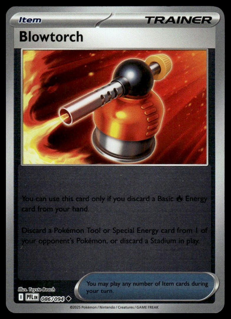 Blowtorch ME02: Phantasmal Flames #086/094 Reverse Holo NM