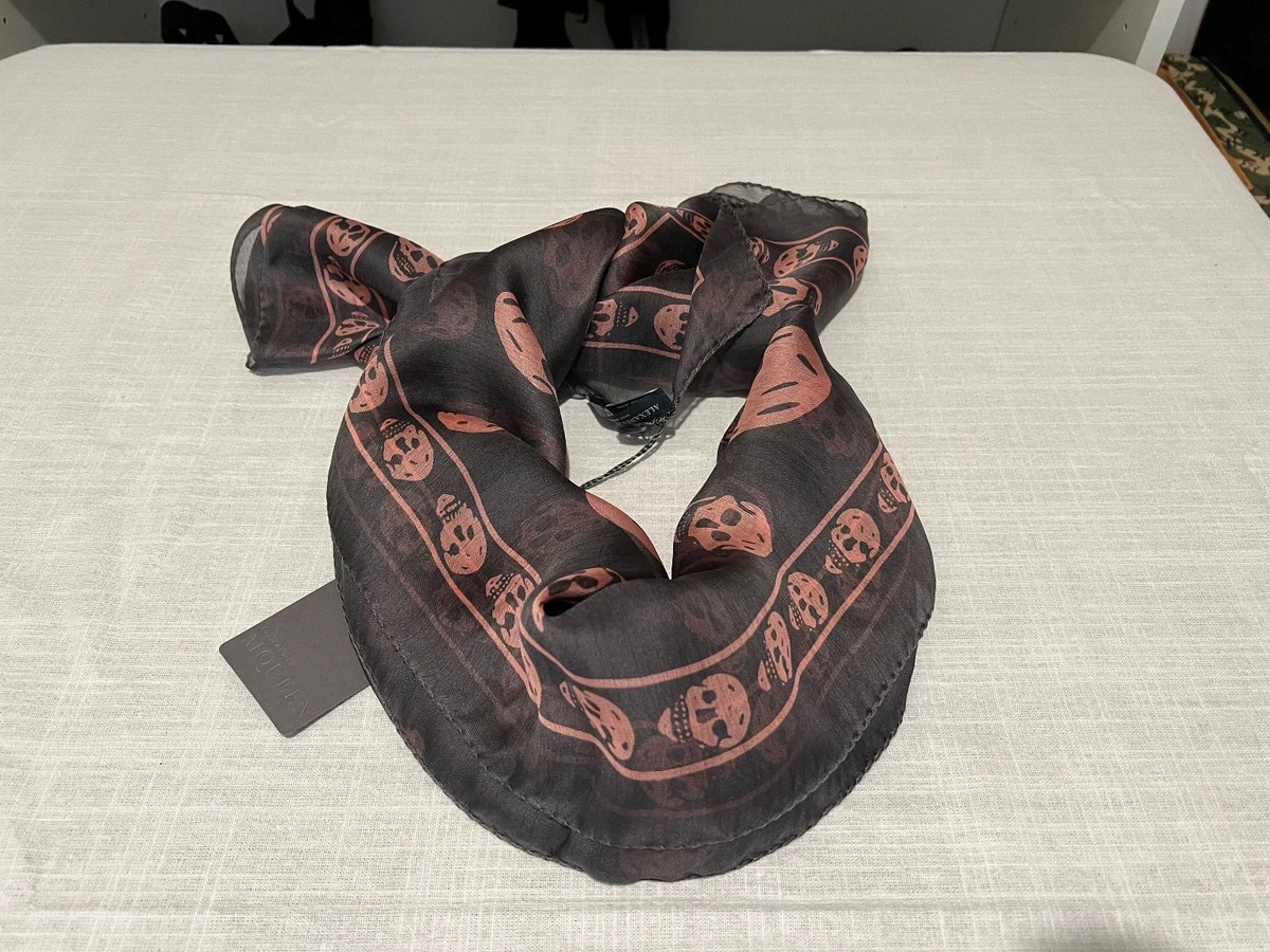 Alexander Mcqueen Skull Scarf for sale - eBay