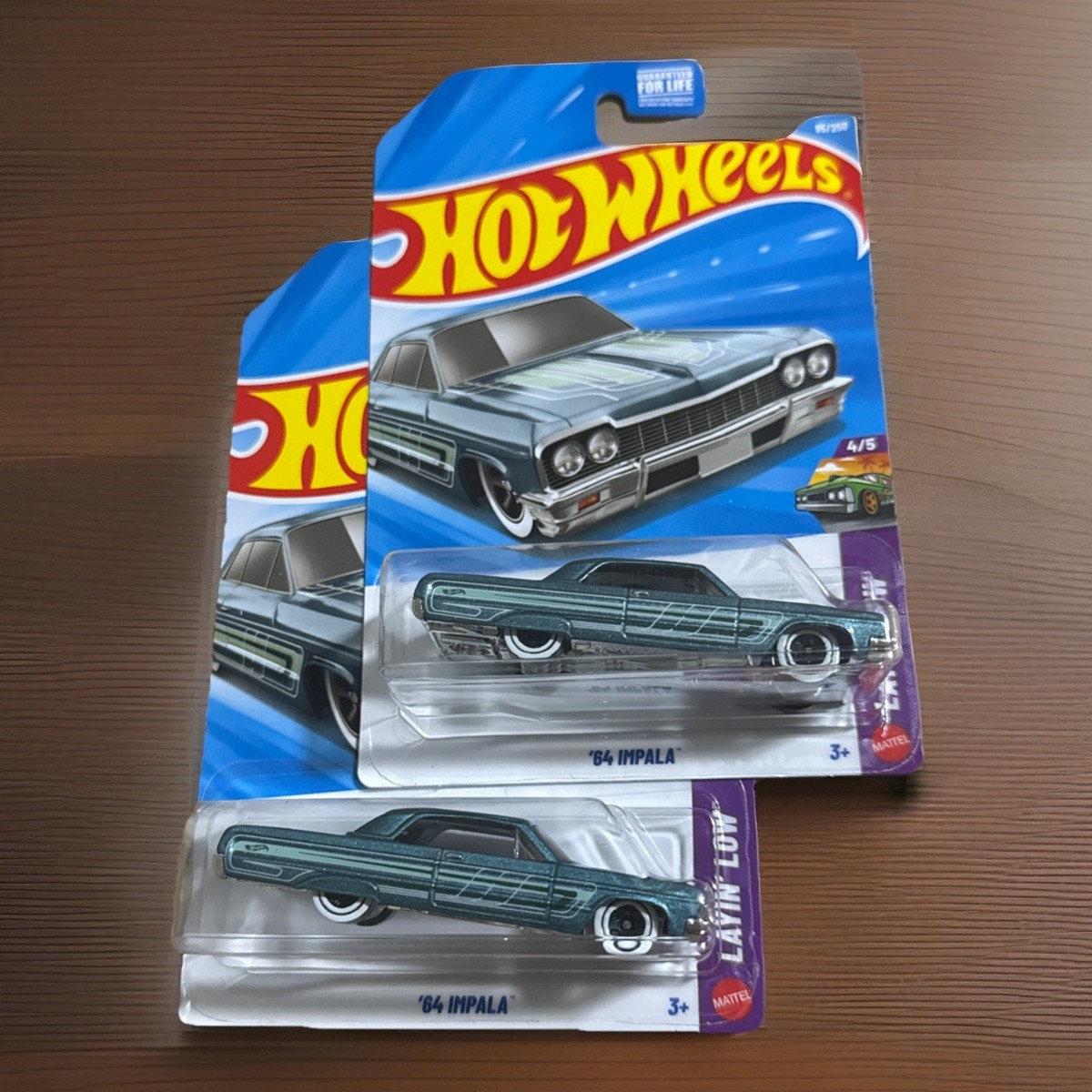 2026 Hot Wheels LAYIN' LOW '64 Chevy IMPALA LOT 2 🍒🍒 BEAUTY