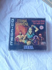 Sega Mega CD Game Eternal Champions Challenge from the Dark Side Boxed Manual