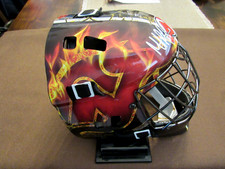 MARTIN BROBEUR DEVILS HOF SIGNED AUTO FULL SIZE FRANKLIN NHL MASK STEINER BEAUTY