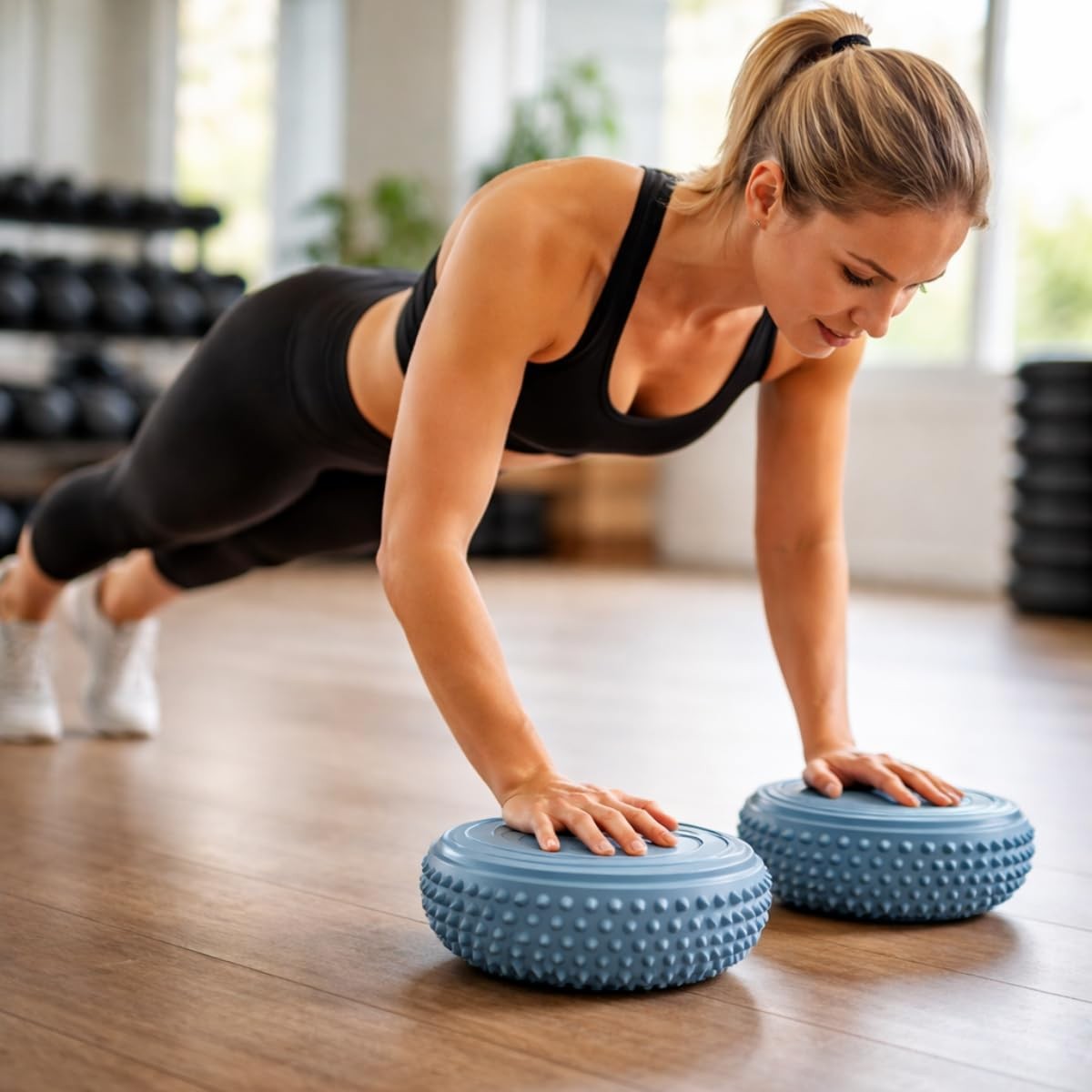 Balance Pad 16 x 8 cm matériel proprioception et coordination lot de 2 - 4