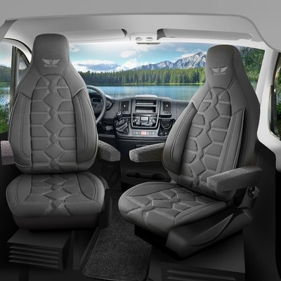 Sitzbezüge Schonbezüge Wohnmobil passend für Cristall Grau 430L50