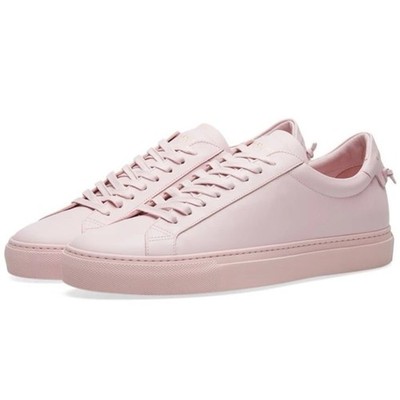 Givenchy Urban Street Pink Leather Low Top Sneakers EU 40 10