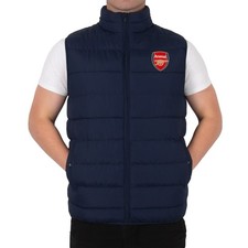 Arsenal FC Mens Gilet Jacket Body Warmer Padded OFFICIAL Football Gift