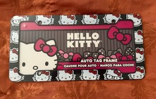 Sanrio Hello Kitty License Plate Frame New Sealed