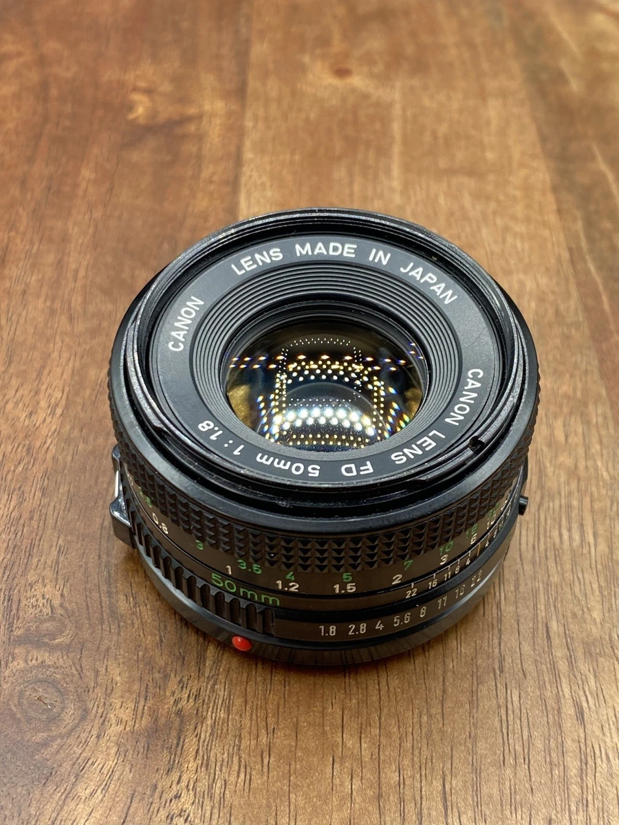 Canon FD 50mm 50 mm 1:1.8 1.8 S.C. - A-1 AT-1 T70 AE-1 F-1