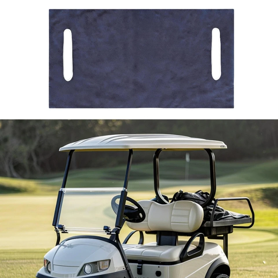 Golf Cart Seat Cover Soft Polyester Easy Cleaning Elegant Easy Install Golf Cart