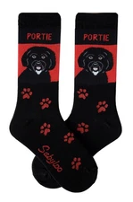Portuguese Water Dog Crew Socks Unisex