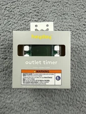 Digital Outlet Timer - Intertek, Heyday - Indoor Outlet - Digital Screen