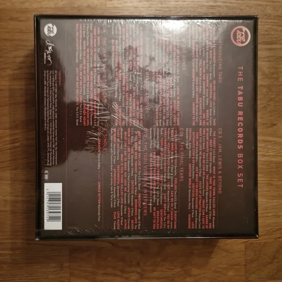 The Tabu Records Box Set - 6CD + 7” SINGLE + 1 DVD + 60pg BOOK (NEW&SEALED) - Image 2 of 3