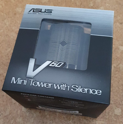 ASUS V-60 CPU Cooler Mini Tower with Silence - NEU, OVP!