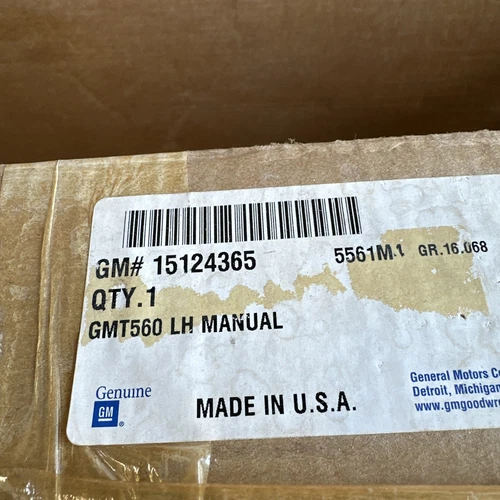 Genuine GM 15124365 Manual outer Mirror asm 2003-2009 GMC Chevrolet c4500/c