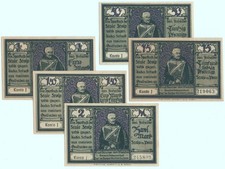 🍀STOLP na Pomorzu / SŁUPSK: ✠ Życie i bitwy Blüchera ✠ SERIA Notgeld